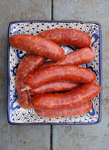 Pork - Hot Mexican Chorizo Sausages 4 pcs (1lb)