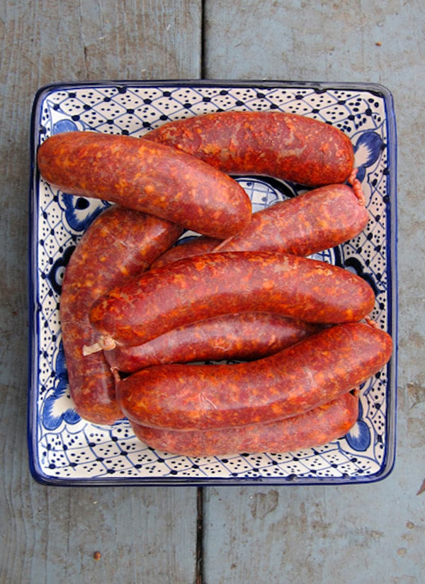 Pork - Hot Mexican Chorizo Sausages 4 pcs (1lb)