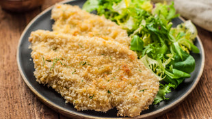 Poultry - Chicken Milanese HALAL Breaded & Flattened (8oz x 2) 1lb