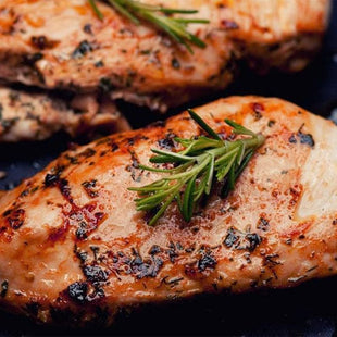 Poultry - Chicken Breasts Bone-In Skin-On Halal 2lb